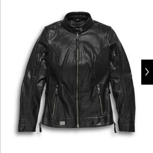 Women’s Harley Davidson Line Stitcher Leather Jacket
